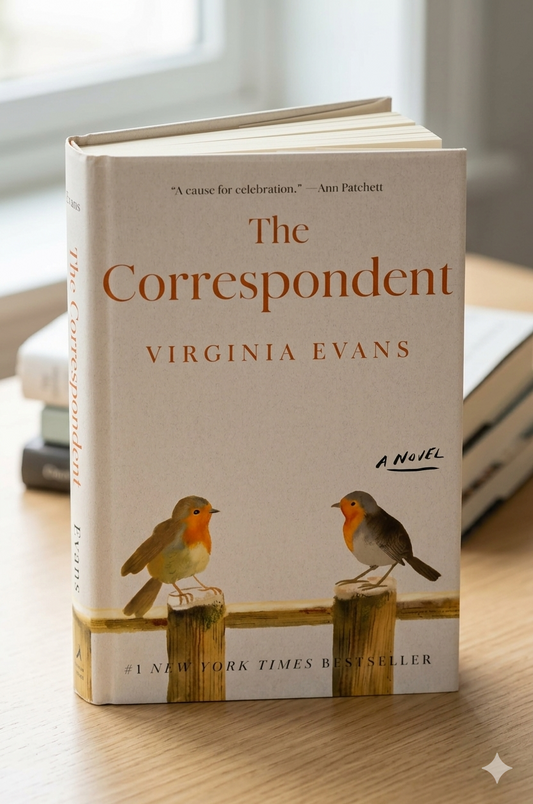 The Correspondent by Virginia Evans | Bestselling Literary Fiction & Contemporary Novel